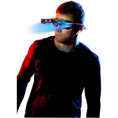 SpyX Night Mission Spy Kids Goggles with LED Lights, Flip-Out Scope & Adjustable Lens for Role Play