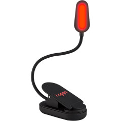Hooga Red Book Light - Rechargeable 625nm LED Clip-On Eye Care Light