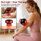 Ensemble 2 Pack Ventouses 7-en-1 avec Thérapie Lumière Rouge, 20 Niveaux Aspiration, Chauffage et Gua Sha