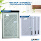 RAYAIR 20x25 Coussins de Filtre Compatibles avec Dynamic - Lot de 10