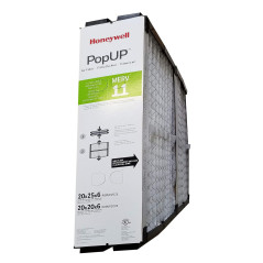 Honeywell POPUP2025 20x25 Media Filter MERV 11 – High Efficiency Air Filter