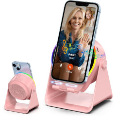 Wireless Induction Bluetooth Speaker with Built-in Phone Stand