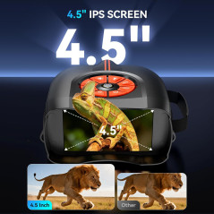4K Night Vision Goggles with 4.5 Screen & 10X Zoom - Perfect Gift