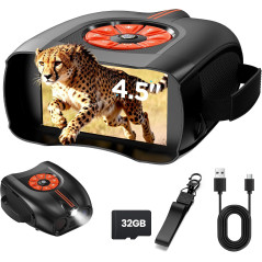 4K Night Vision Goggles with 4.5 Screen & 10X Zoom - Perfect Gift