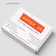 Artichoke 6-in-1 Tech Gift Set: Power Bank, Smartwatch & TWS Earphones