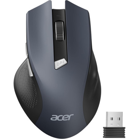 Acer Wireless Mouse for Laptop, 2.4GHz, 3 Adjustable DPI Levels up to 1600, Ergonomic Design