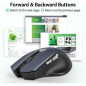Acer Wireless Mouse for Laptop, 2.4GHz, 3 Adjustable DPI Levels up to 1600, Ergonomic Design
