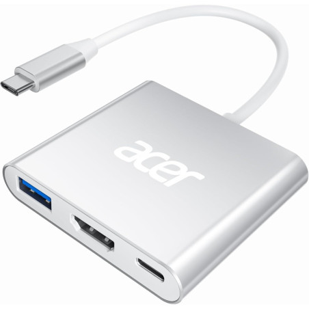 Adaptateur Acer USB-C vers HDMI 4K avec charge 100W PD