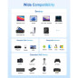 Acer USB-C to HDMI Adapter 4K, 100W PD USB-C Hub for Laptop, Monitor, TV Acer USB-C to HDMI Adapter 4K, 100W PD USB-C Hub for Laptop, Monitor, TV