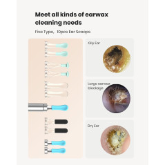 BEBIRD R1 Ear Wax Removal with HD Camera - Black Ear Cleaner FSA