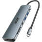 Acer Hub USB-C 7 en 1, Adaptateur Multi-Port pour Ordinateur Portable et Appareils Type C Mac Acer Hub USB-C 7 en 1, Adaptateur Multi-Port pour Ordinateur Portable et Appareils Type C Mac