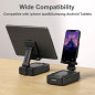 Support Téléphone avec Enceinte Bluetooth BT5.3, Cadeau Homme Femme Tech pour iPhone/Android/Tablette
