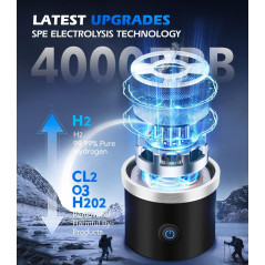 4.0 Upgrade Hydrogen Water Bottle Generator – Double Hydrogen & 24H Lock