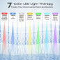 Masque LED Thérapie Lumière FDA, 7 Couleurs Anti-Âge, Anti-Rides & Acné, Silicone Rechargeable Masque LED Thérapie Lumière FDA, 7 Couleurs Anti-Âge, Anti-Rides & Acné, Silicone Rechargeable