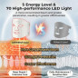 Masque LED Thérapie Lumière FDA, 7 Couleurs Anti-Âge, Anti-Rides & Acné, Silicone Rechargeable Masque LED Thérapie Lumière FDA, 7 Couleurs Anti-Âge, Anti-Rides & Acné, Silicone Rechargeable
