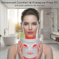 Masque LED Thérapie Lumière FDA, 7 Couleurs Anti-Âge, Anti-Rides & Acné, Silicone Rechargeable Masque LED Thérapie Lumière FDA, 7 Couleurs Anti-Âge, Anti-Rides & Acné, Silicone Rechargeable