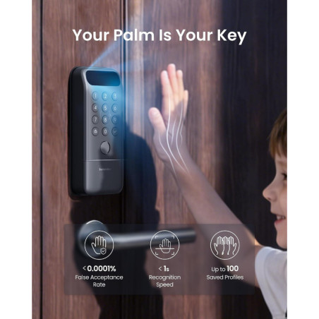 SwitchBot Lock Vision Pro : Serrure Intelligente Sans Clé