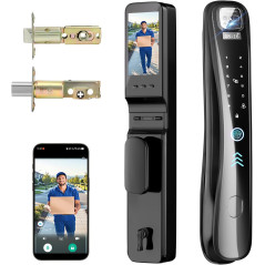 Serrure Connectée EIYSIE WiFi 8-en-1 avec Vidéo et Sonnette