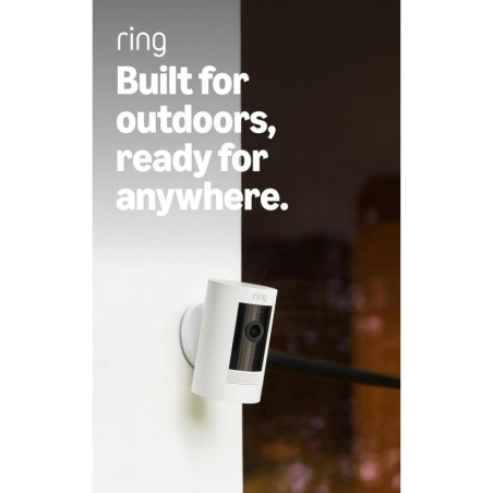Ring Outdoor Cam Stick Up Cam – Weather-Resistant HD Security Camera