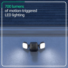 Caméra de sécurité Blink Outdoor 4 Floodlight sans fil, 700 lumens, 2 ans batterie, détection améliorée, Sync Module