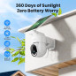 Caméra Solaire Extérieure Sans Fil GALAYOU R6 Wifi 2.4G pour Sécurité Maison 1 Pack Caméra Solaire Extérieure Sans Fil GALAYOU R6 Wifi 2.4G pour Sécurité Maison 1 Pack