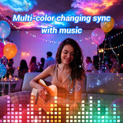 FUSLITE 3D Thundercloud LED Ceiling Light RGB 11.5FT Cloud Light