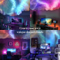 FUSLITE Plafonnier LED 3D Thundercloud RGB, Lumière Nuage 11,5FT FUSLITE Plafonnier LED 3D Thundercloud RGB, Lumière Nuage 11,5FT
