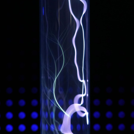12 Plasma Tube Lamp - Clear, Music & Touch Responsive, Fancy Club Decor & Science Education Gift
