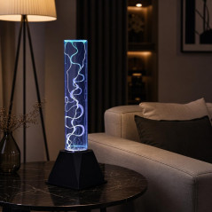 Tube Plasma 12 Transparent avec Lumière Sensorielle et Musique