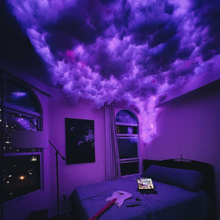 Multicolor 3D Cloud Lightning LED Night Light - Creative Indoor Decor
