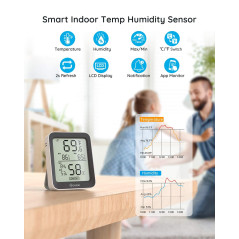 Govee Thermomètre Hygromètre Intérieur 2 Pack Bluetooth