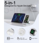Support de Chargement Sans Fil Magnétique 5-en-1 pour Chargeur Apple MagSafe Support de Chargement Sans Fil Magnétique 5-en-1 pour Chargeur Apple MagSafe