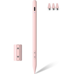 Stylet MEKO Universel Rose Clair pour iPhone & Android - Charge Rapide