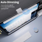 Quntis Monitor Light Bar Pro White - Eye-Care USB Lamp, No Glare, Stepless & Auto Dimming, Dual Control
