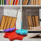 Étoile Fidget 3D Imprimée, Hexagone Fractal Coloré Spirale Tournante avec Poignées, Modèle 2025 (F Petit) Étoile Fidget 3D Imprimée, Hexagone Fractal Coloré Spirale Tournante avec Poignées, Modèle 2025 (F Petit)