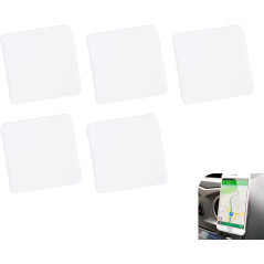 WZP 5PCS Pads Gel Antidérapants Réutilisables Transparent