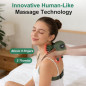 Appareil de Massage Nuque 4D Sans Fil avec Chauffage, Doigts Bioniques et Écran – Cadeau Idéal Homme/Femme Appareil de Massage Nuque 4D Sans Fil avec Chauffage, Doigts Bioniques et Écran – Cadeau Idéal Homme/Femme