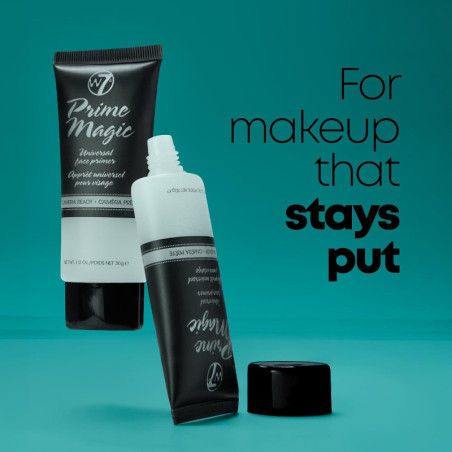 W7 Prime Magic Face Primer - Smooth, Long-Lasting Makeup Base for Flawless Skin