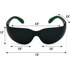 Mito Red Light Therapy Glasses - Protective Goggles for 600-900nm Light