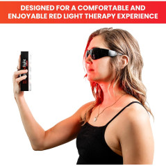 Lunettes Mito Red Light Therapy - Protection Oculaire 600-900nm