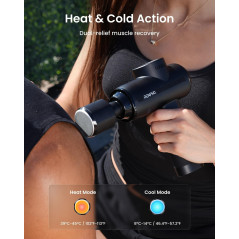 RENPHO Active Thermacool 2 Massage Gun with Intuitive Heat & Cold Therapy Control