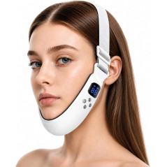 Appareil Double Menton Électrique V-Face 6 Modes, 12 Intensités