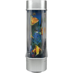 Tokenkuko Mini Motion Fish Tank Night Light - Decorative Aquarium Lamp