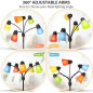 Medusa LED Floor Lamp, Adjustable Multi-Head Modern Tall Standing Light Medusa LED Floor Lamp, Adjustable Multi-Head Modern Tall Standing Light