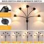 Medusa LED Floor Lamp, Adjustable Multi-Head Modern Tall Standing Light Medusa LED Floor Lamp, Adjustable Multi-Head Modern Tall Standing Light