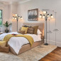 Lampe sur pied LED Medusa moderne à têtes multiples réglables, lumière haute et élégante Lampe sur pied LED Medusa moderne à têtes multiples réglables, lumière haute et élégante