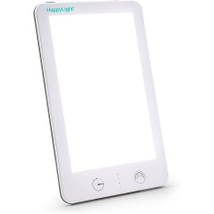 Verilux HappyLight Lumi Plus - 10,000 Lux Light Therapy Lamp, UV-Free