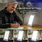 Verilux HappyLight Lumi Plus - 10,000 Lux UV-Free LED Light Therapy Lamp with Adjustable Brightness & Timer Verilux HappyLight Lumi Plus - 10,000 Lux UV-Free LED Light Therapy Lamp with Adjustable Brightness & Timer