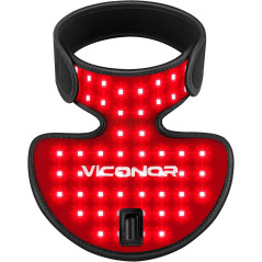 Portable Red Light Therapy Device for Neck, Chest & Face – 660nm & 850nm