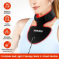 Appareil Portable de Thérapie par Lumière Rouge 660nm & Infrarouge 850nm pour Cou, Visage et Corps Appareil Portable de Thérapie par Lumière Rouge 660nm & Infrarouge 850nm pour Cou, Visage et Corps